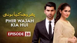 Phir Wajah Kya Hui Episode 38 | Faria Sheikh , Rizwan Ali Jaffri, Alyy Khan | Latest Pakistani Drama